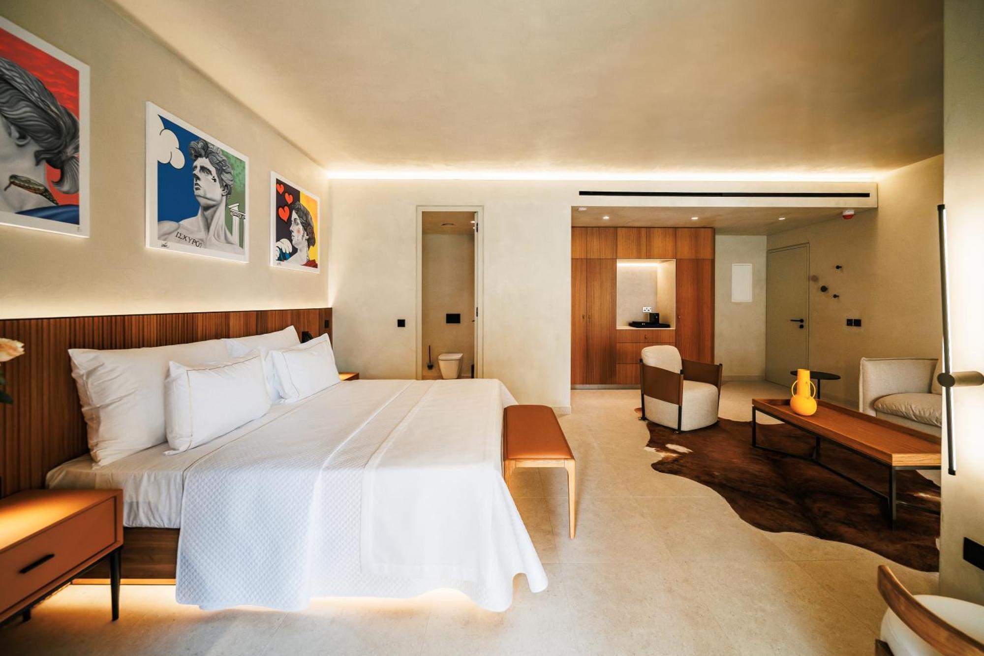 M Boutique Hotel - Designed For Adults Paphos Rom bilde